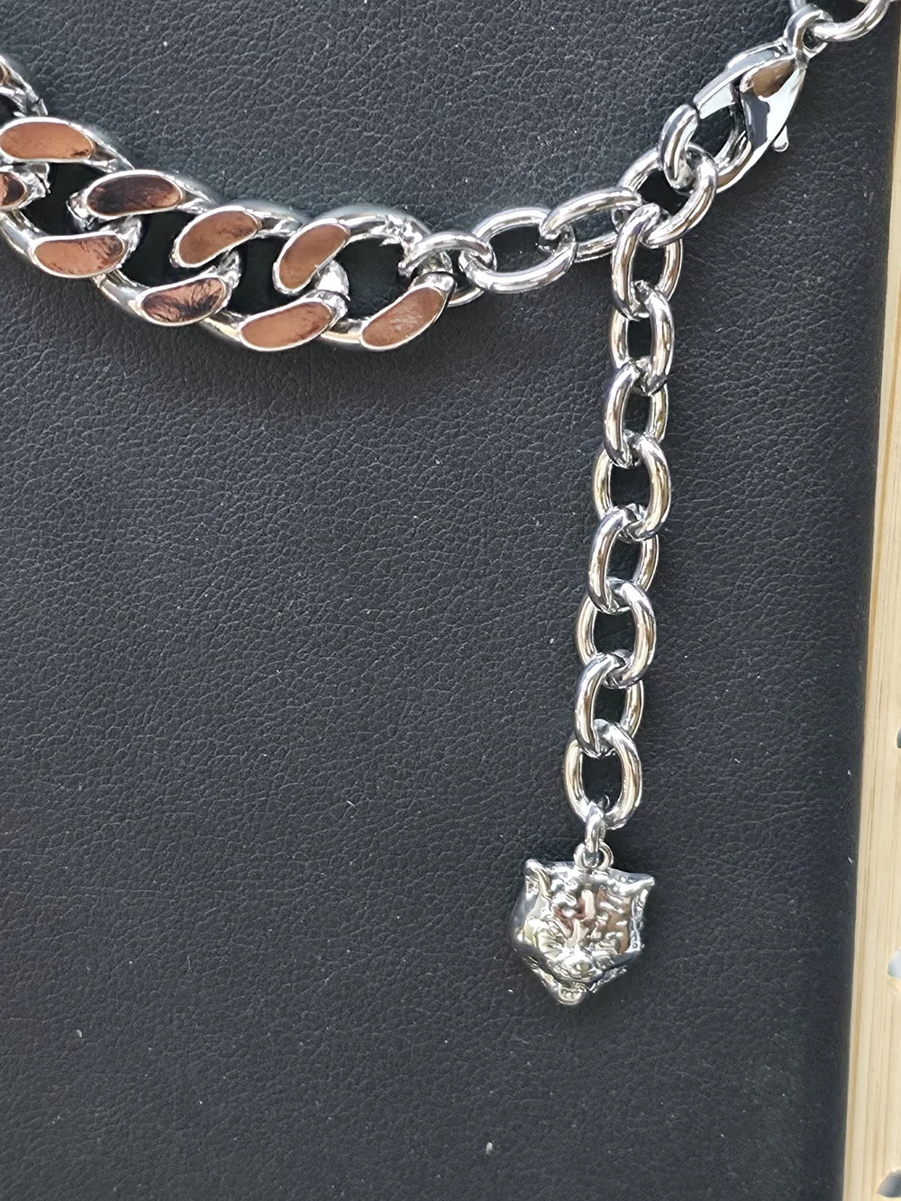 Gucci Interlocking G Gourmette/Cuban Link Chain